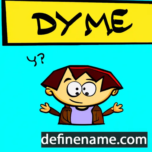 cartoon of the name Didyme