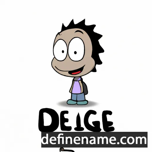 Diègue cartoon