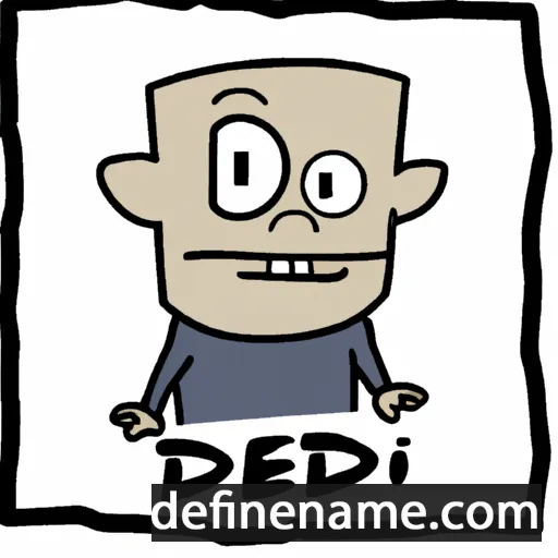 Diedi cartoon