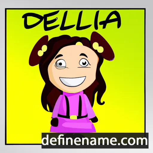 Diellza cartoon