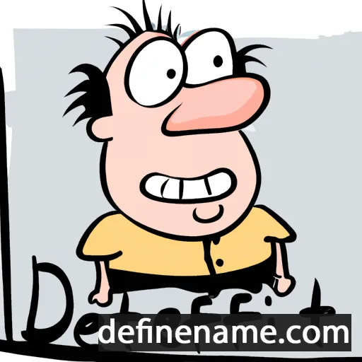 cartoon of the name Dietrolf