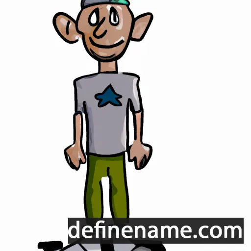 cartoon of the name Dilarə