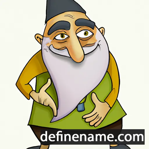 cartoon of the name Dilarom