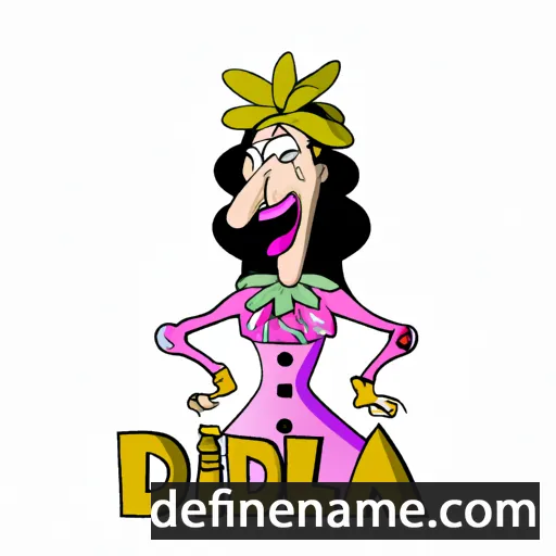 Dildora cartoon