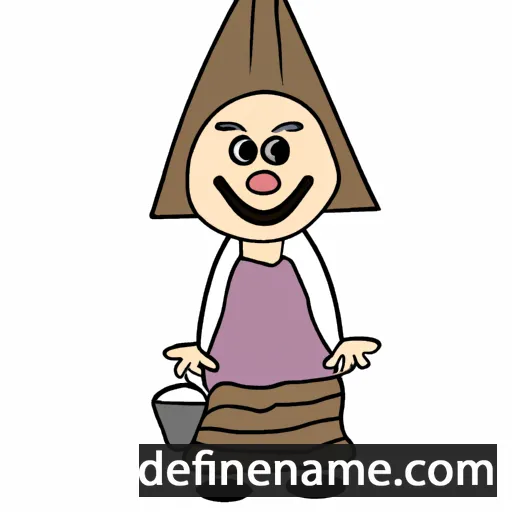 cartoon of the name Diljá