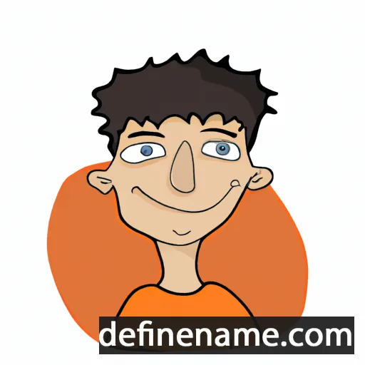 cartoon of the name Diljan