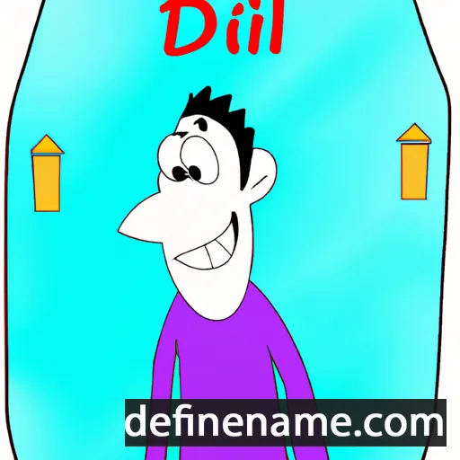 cartoon of the name Diljar