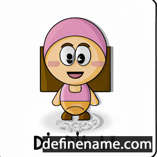 cartoon of the name Dilla