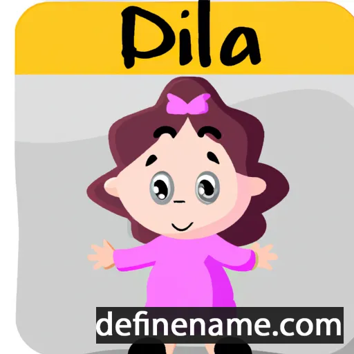 Dillah cartoon