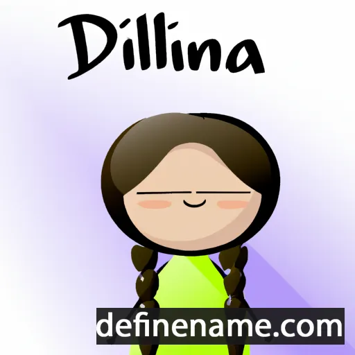 Dilliana cartoon