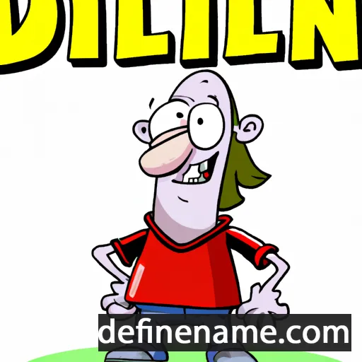 Dillin cartoon