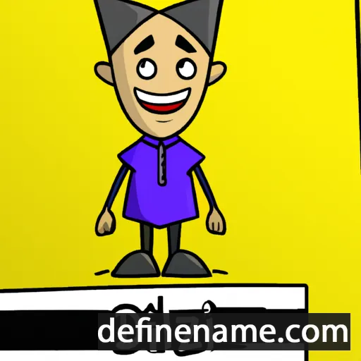 cartoon of the name Dilnaz