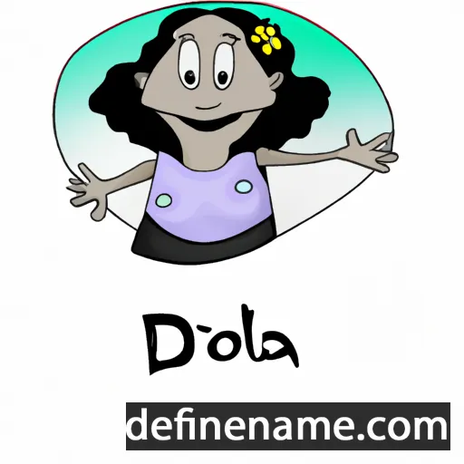 Dilnora cartoon