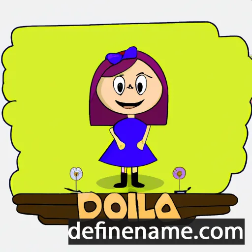 Dilora cartoon