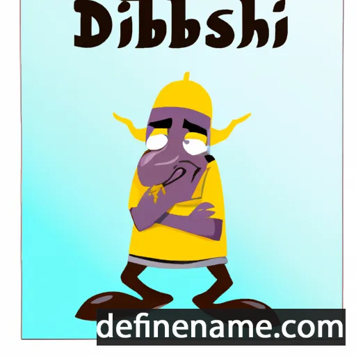 cartoon of the name Dilshodbek