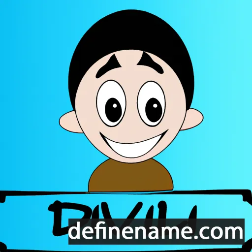 cartoon of the name Dilvîn