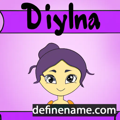 Dilyana cartoon