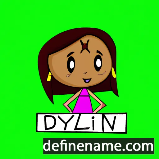 Dilynn cartoon