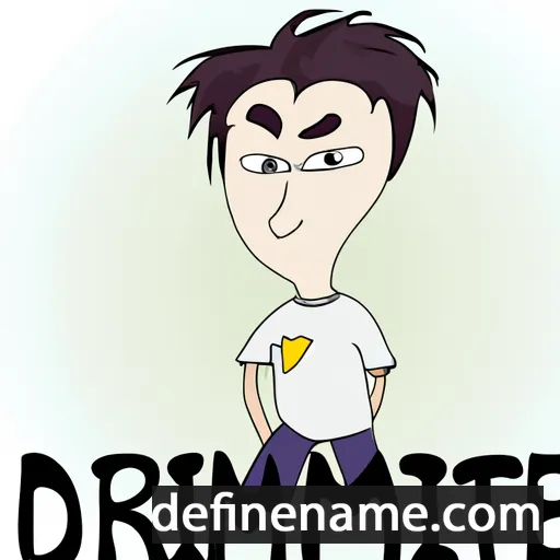 cartoon of the name Dimitrei