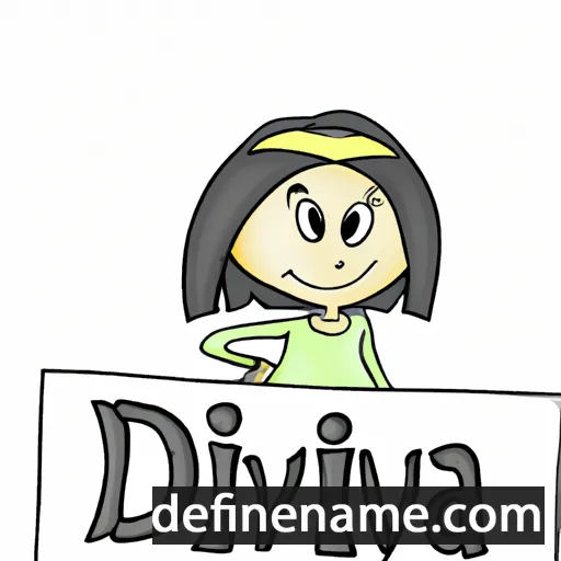 Dinalva cartoon