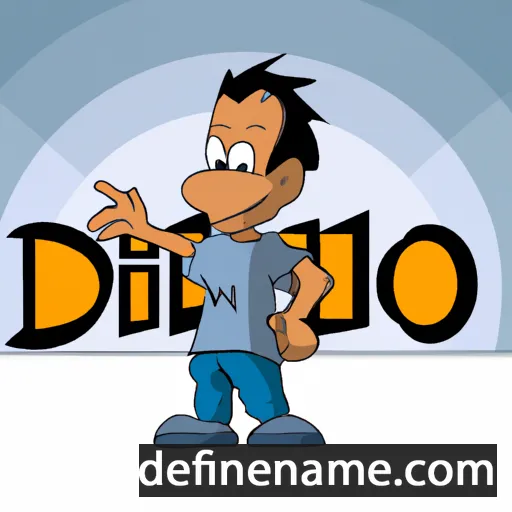 Dinho cartoon