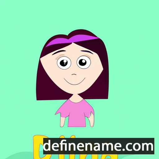 Dinija cartoon