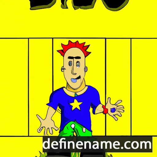 cartoon of the name Dio