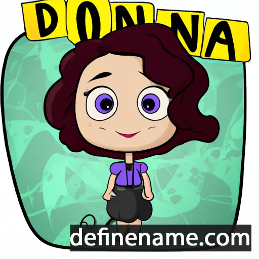 cartoon of the name Diona