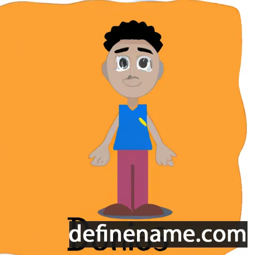 cartoon of the name Dionis