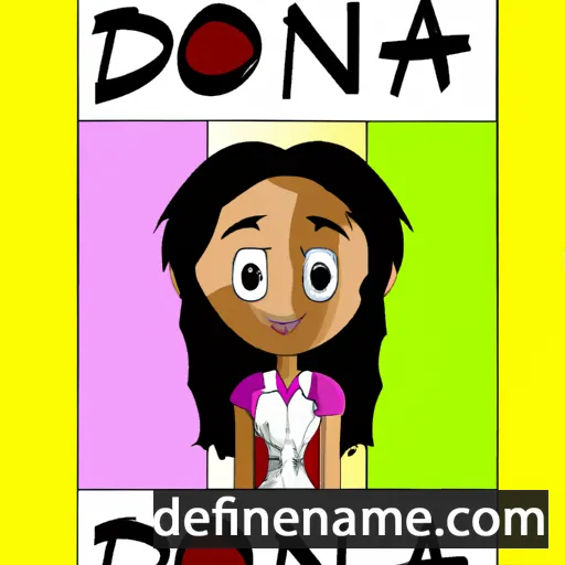 Dionna cartoon