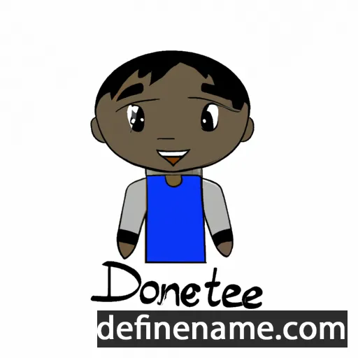 cartoon of the name Diontae