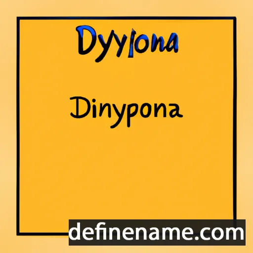 Dionyza cartoon