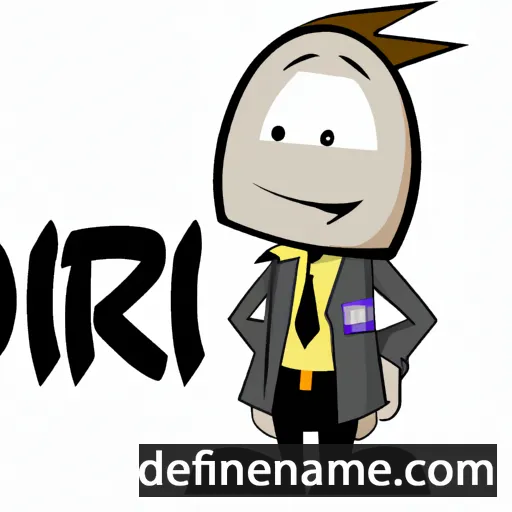 cartoon of the name Dir