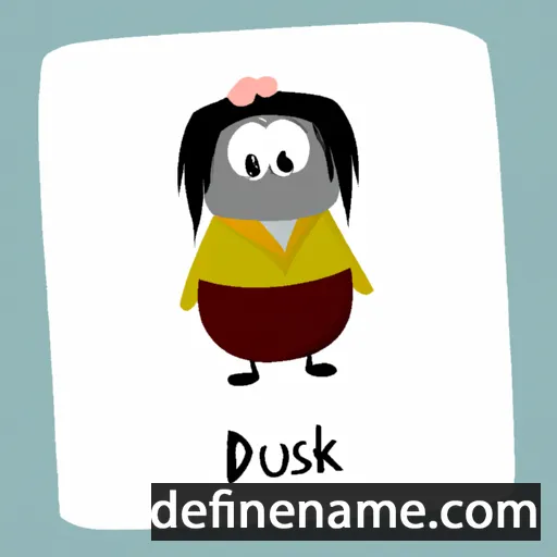 cartoon of the name Dituška