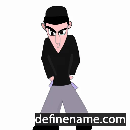 cartoon of the name Djamileh