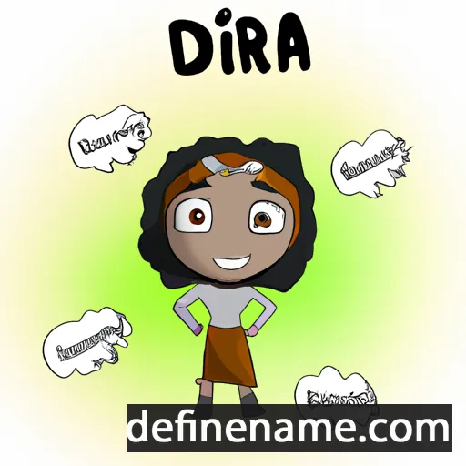 Djanira cartoon