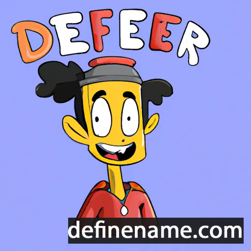 cartoon of the name Djedefre