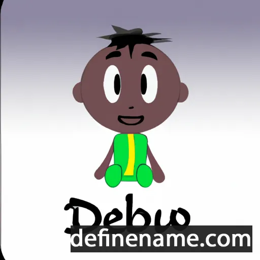 cartoon of the name Djenabou