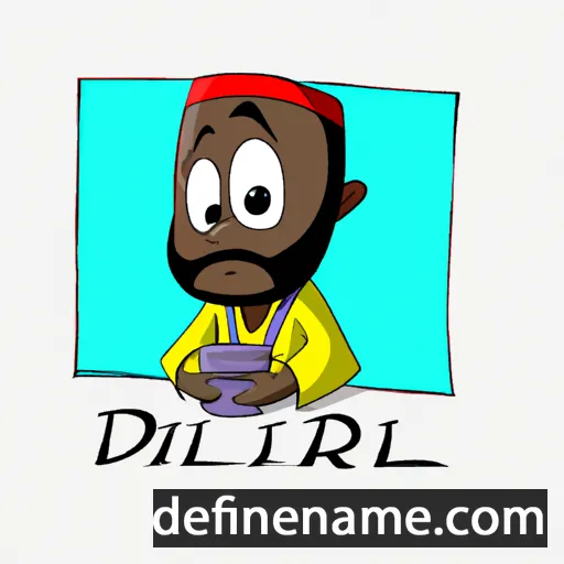 Djibril cartoon