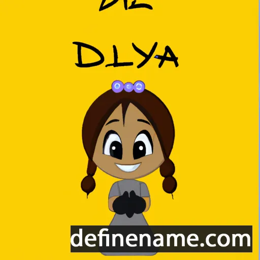 Dlyla cartoon