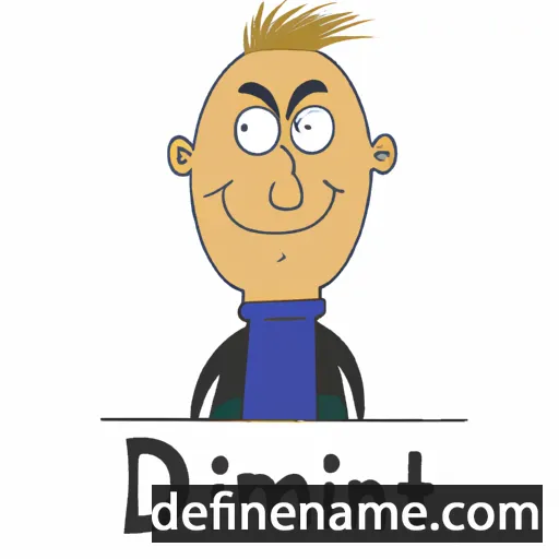 cartoon of the name Dmitrij