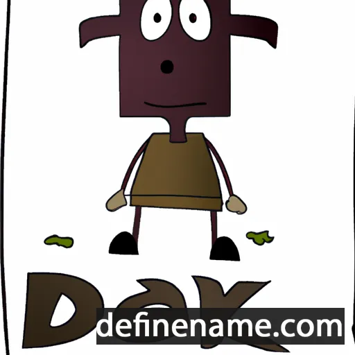 cartoon of the name Doak