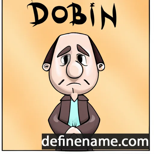 cartoon of the name Dobrin