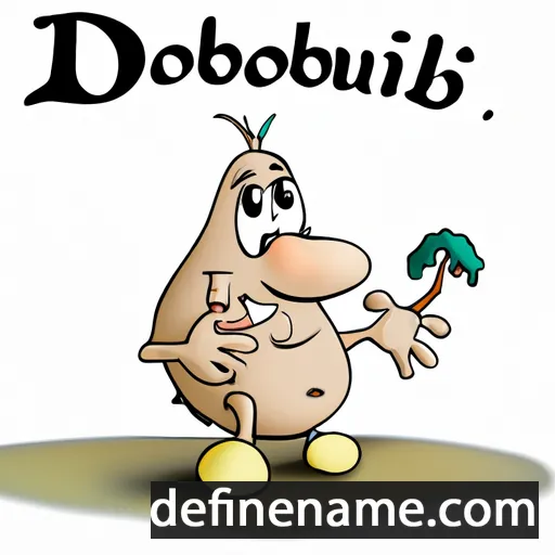 cartoon of the name Dobroliub