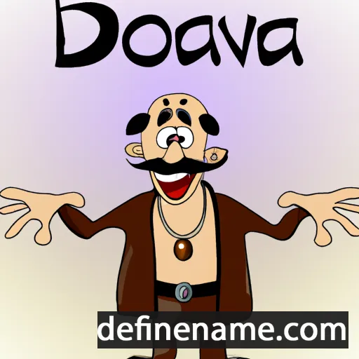 cartoon of the name Dobrosav