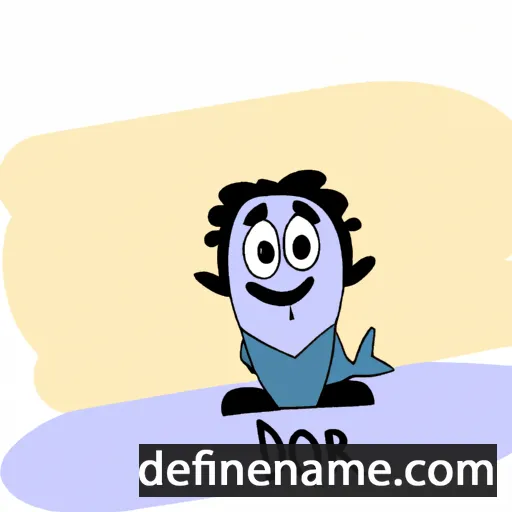 cartoon of the name Dóri