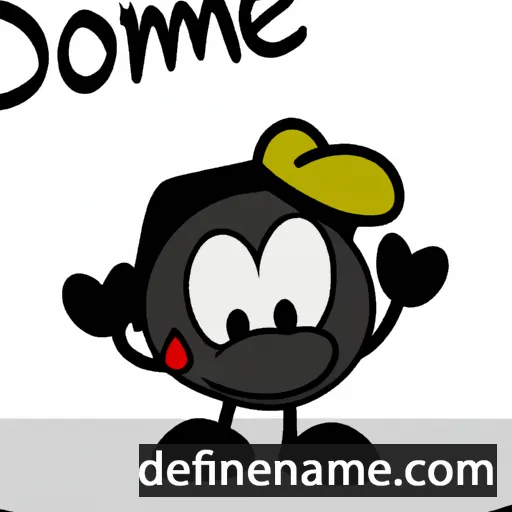 cartoon of the name Döme