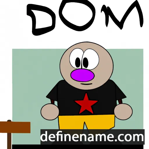 Dömő cartoon