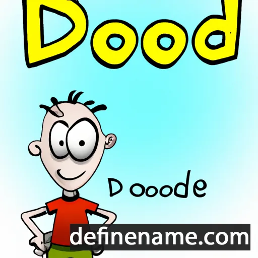 cartoon of the name Doddie