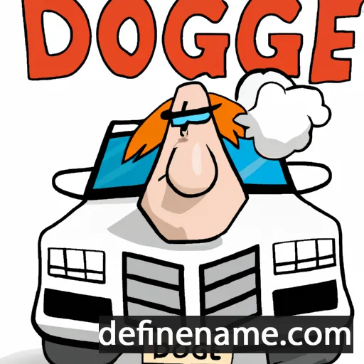 Dodge cartoon